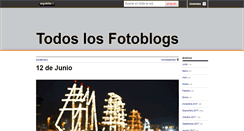 Desktop Screenshot of fotoblogs.soychile.cl