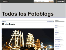 Tablet Screenshot of fotoblogs.soychile.cl